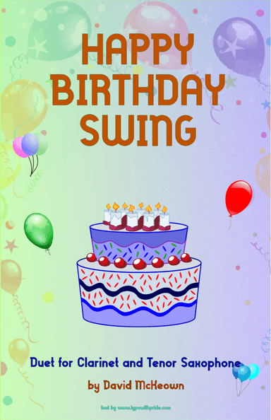 Happy Birthday Swing, for Clarinet and Tenor Saxophone Duet (arr. David McKeown)
