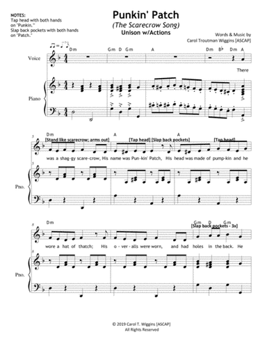 Punkin' Patch (The Scarecrow Song)