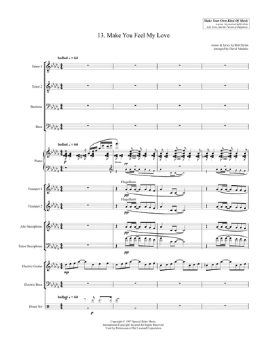 Make You Feel My Love (arr. David Maddux)