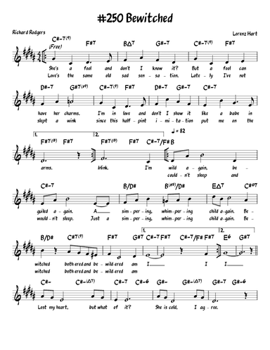 Bewitched (arr. John Fries)