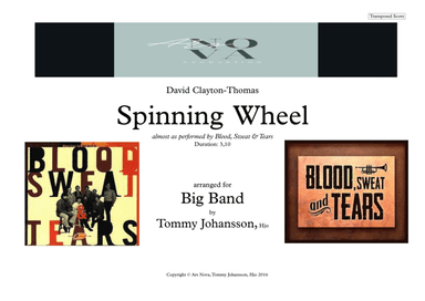 Spinning Wheel (arr. Tommy Johansson, Hjo)