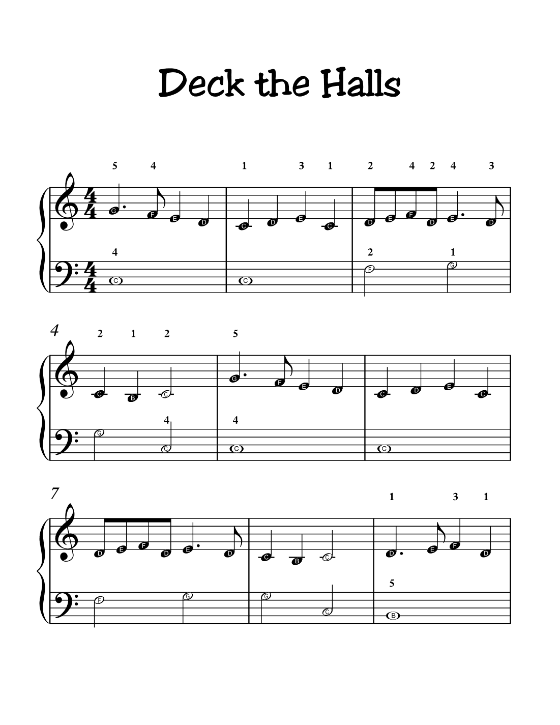 Deck the Halls (arr. Michał Pach)
