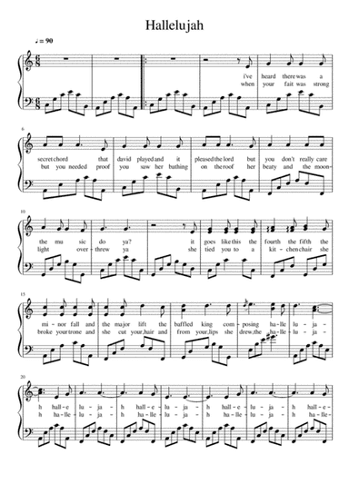 Hallelujah (arr. Leonardo J. Rosa)