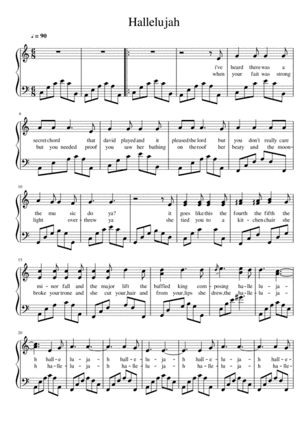 Hallelujah (arr. Leonardo J. Rosa)