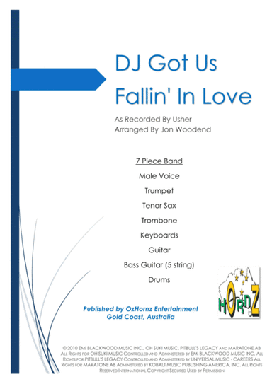 Dj Got Us Fallin' In Love (arr. Jon Woodend)