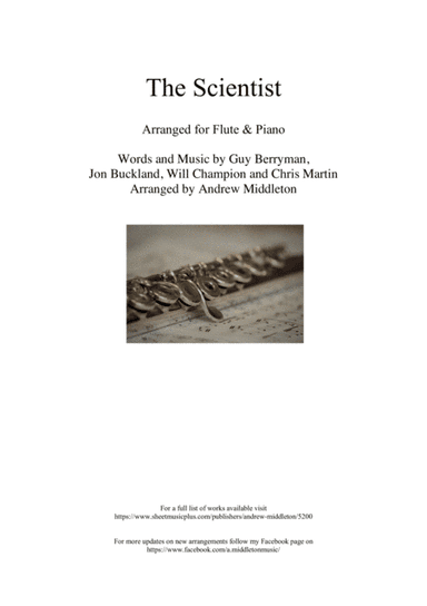 The Scientist (arr. Andrew Middleton)