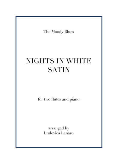 Nights In White Satin (arr. Ludovica Lanaro)