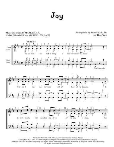 Joy (arr. Kevin Keller)