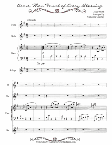 Come, Thou Fount of Every Blessing (arr. Catherine Crawley)