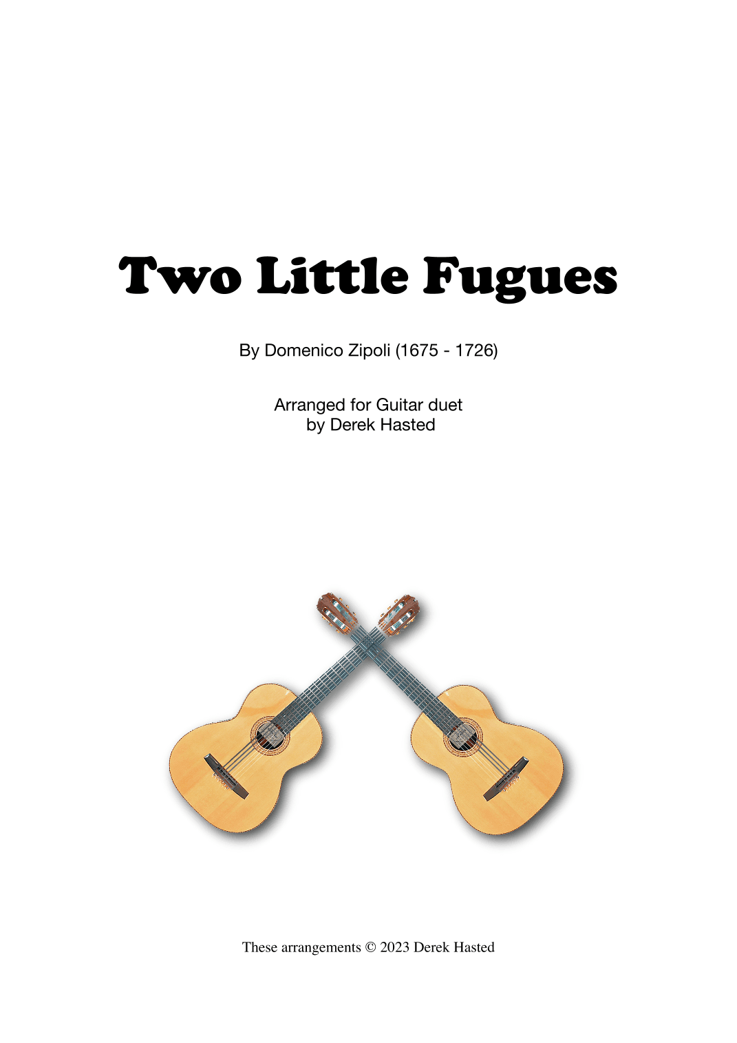 Two Little Fugues (arr. Derek Hasted)