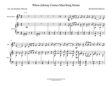 When Johnny Comes Marching Home (arr. Dominic Meccia)