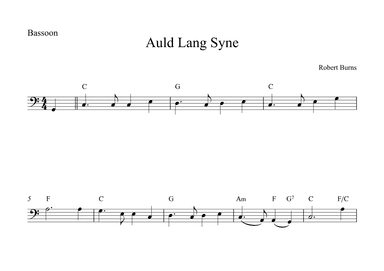 Auld Lang Syne (arr. Alex Nunes Rodrigues)