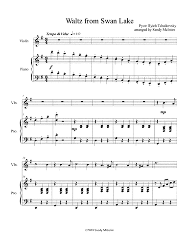 Waltz from Swan Lake (arr. Sandy McIntire)