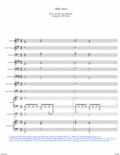 Who Am I (arr. Jeff Tincher)