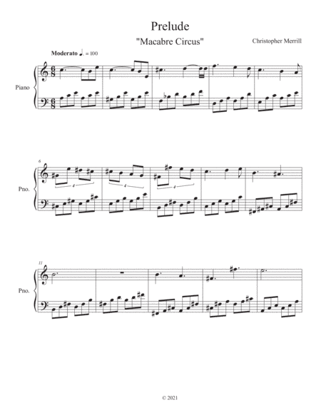 Prelude "Macabre Circus"