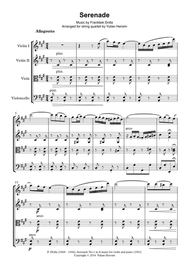 Serenade (arr. Yulian Heroim)