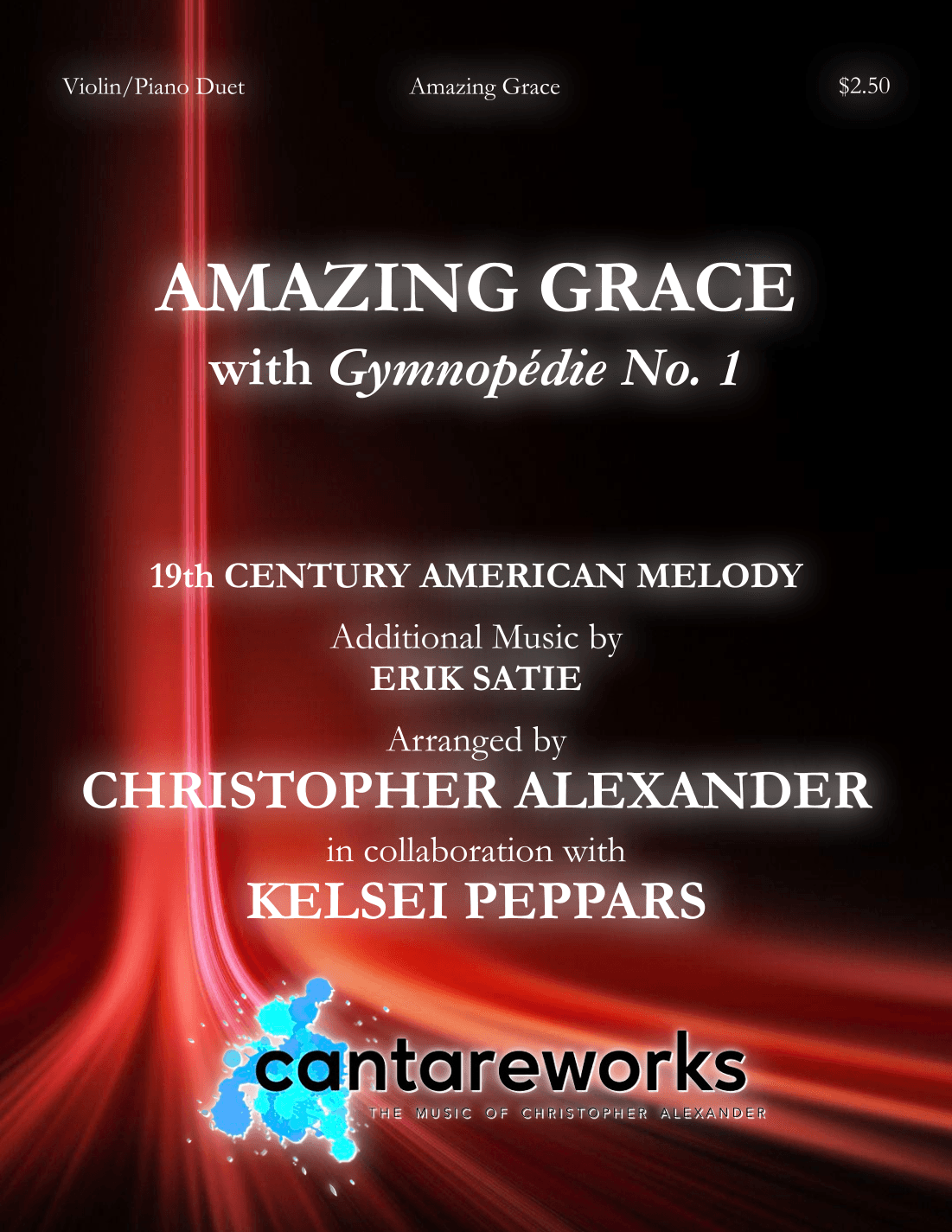 Amazing Grace (with Gymnopédie No. 1) (arr. Christopher Alexander)