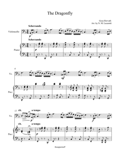 The Dragonfly (arr. Nick Lacanski)