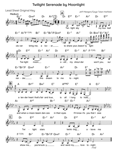 Twilight Serenade by Moonlight