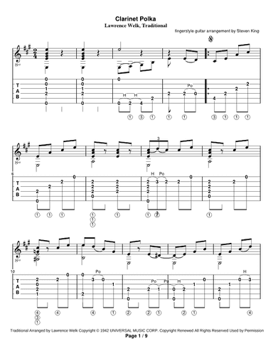 Clarinet Polka (arr. Steven Michael King)