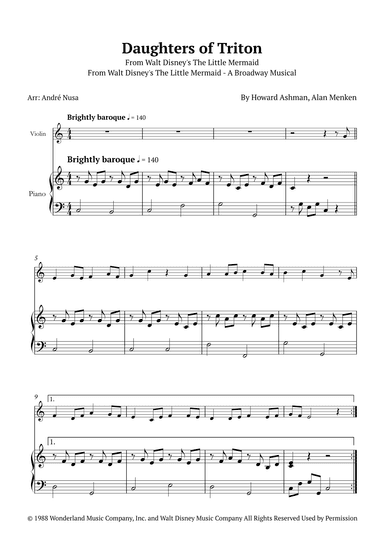 Daughters Of Triton (arr. André Nusa)