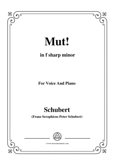 Schubert-Gute Nacht,from 'Winterreise',Op.89(D.911) No.1,in c minor,for Voice&Piano (arr. MSM)