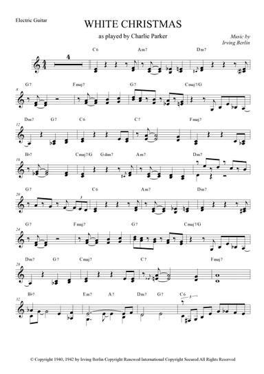 White Christmas (arr. Anderson Quevedo)