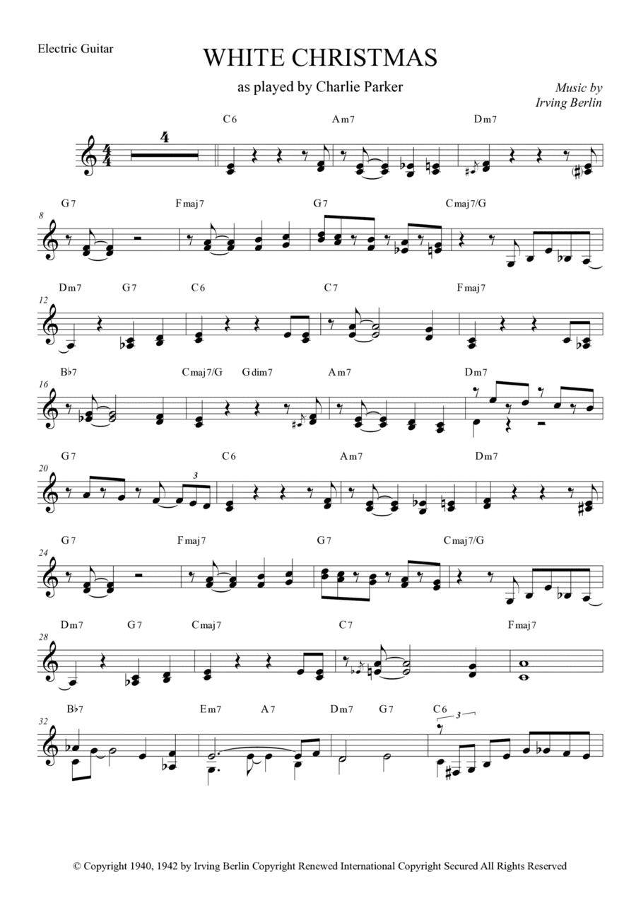 White Christmas (arr. Anderson Quevedo)