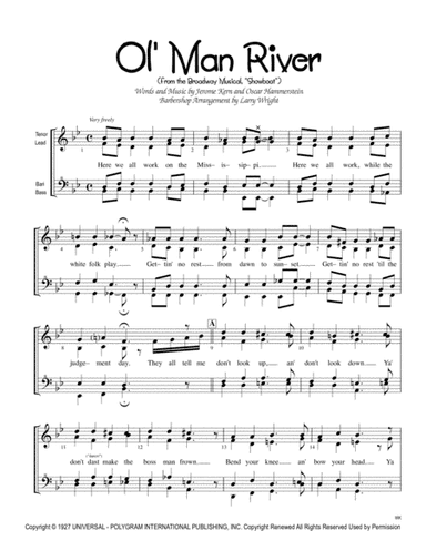 Ol' Man River (arr. Larry Wright)