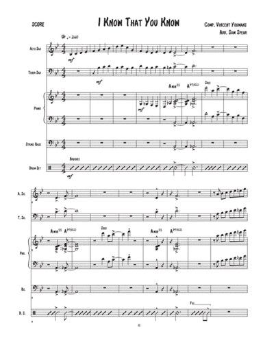 I Know That You Know (arr. Samantha Spear)