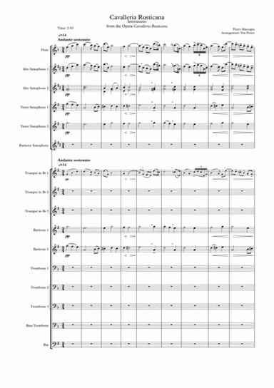 Cavalleria Rusticana (arr. Ton Peters)