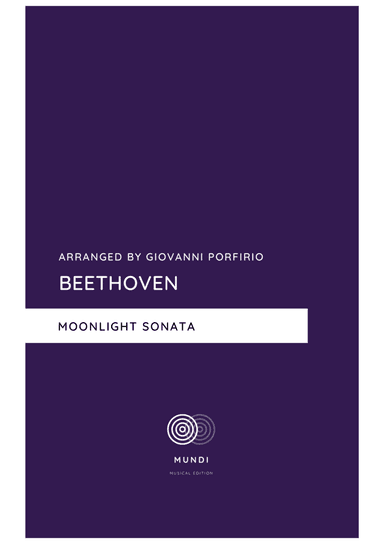 Moonlight Sonata (Easy Flute) (arr. Giovanni Porfirio)