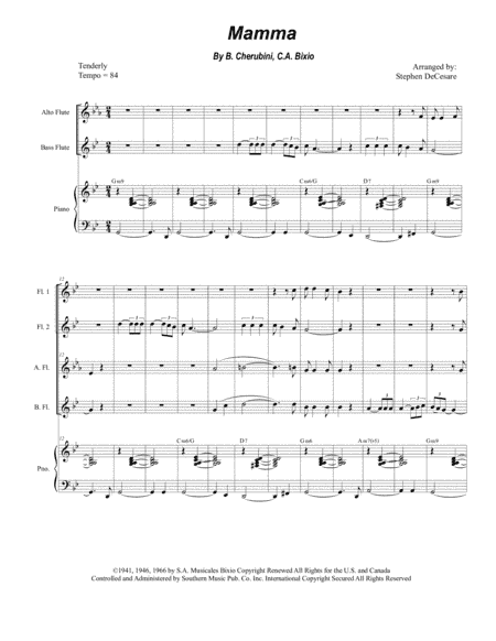 Mama (mamma) (arr. Stephen DeCesare)