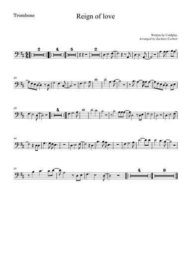 Reign Of Love (arr. Zachary Corbett)