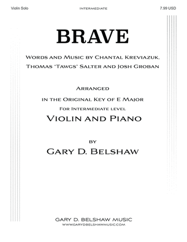 Brave (arr. Gary D. Belshaw (ASCAP))