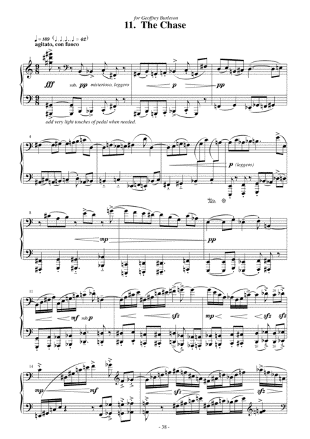 "The Chase" - for Solo Piano [from the piano cycle "The Old Photo Box"]