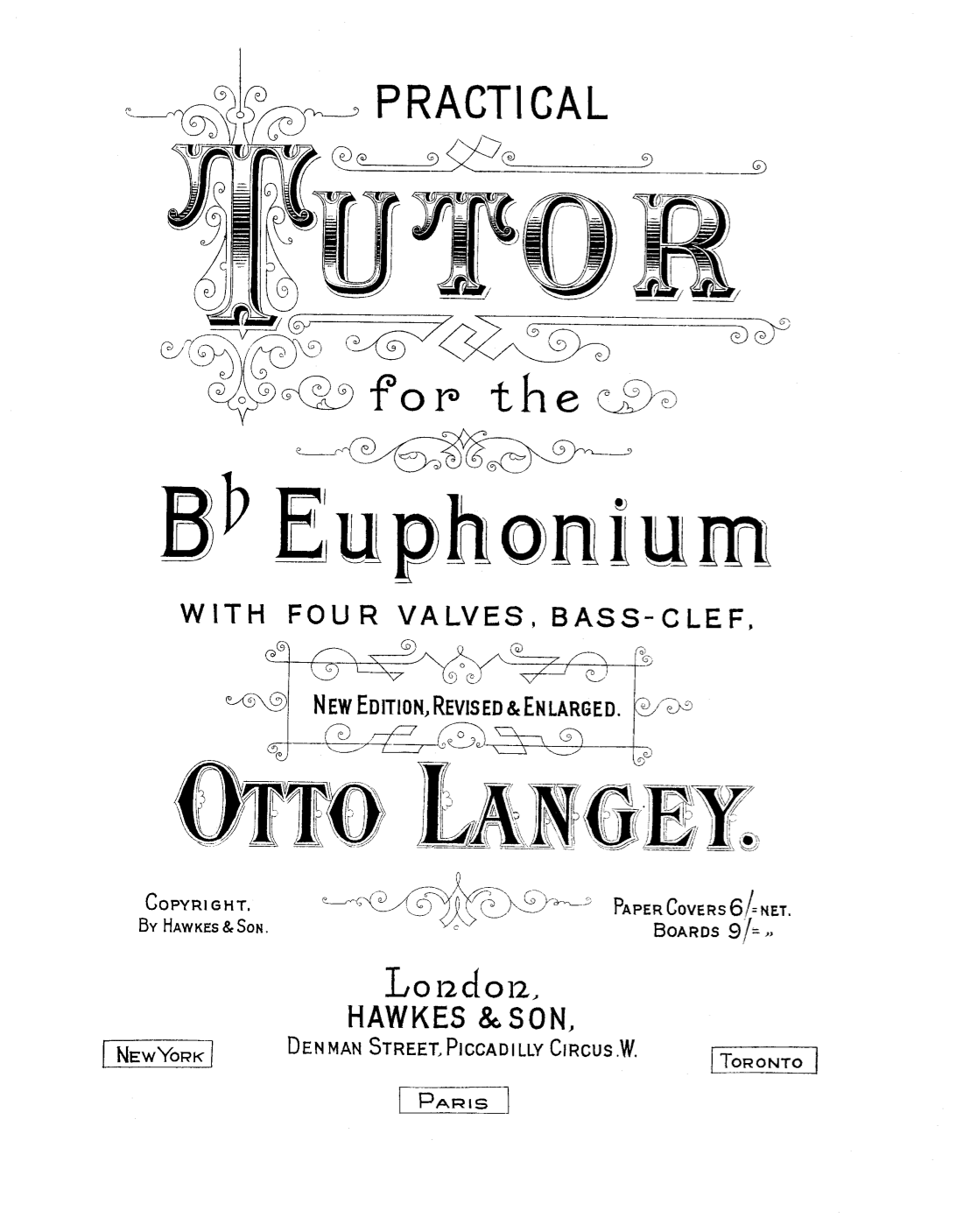 Practical Tutor for the B-flat Euphonium (arr. Gordon Cherry)