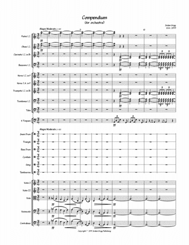 Compendium (for orchestra)