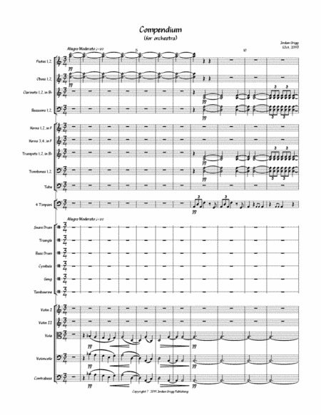 Compendium (for orchestra)