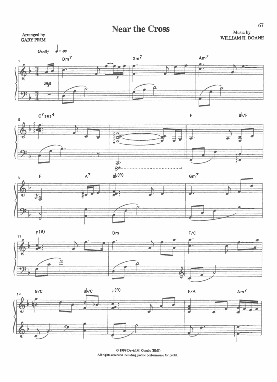 Near the Cross (arr. Gary Prim)