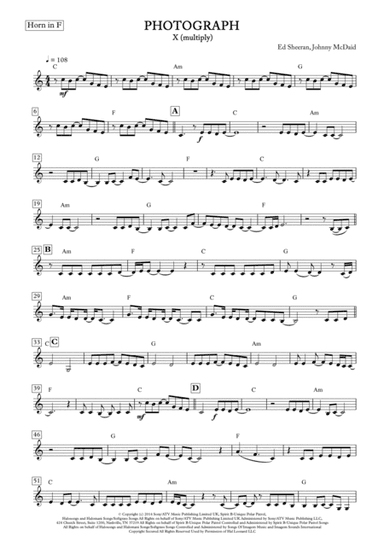 Photograph (arr. ACT Bortolucci)