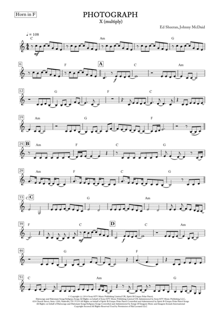 Photograph (arr. ACT Bortolucci)