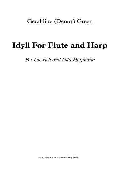 Idyll For Flute And Harp