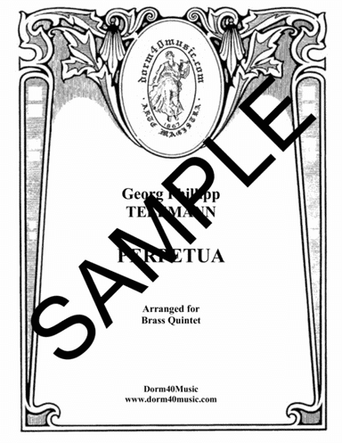 Perpetua for Brass Quintet (arr. Dorm 40 Music)