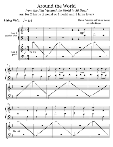 Around The World (arr. John A. Gaspar)