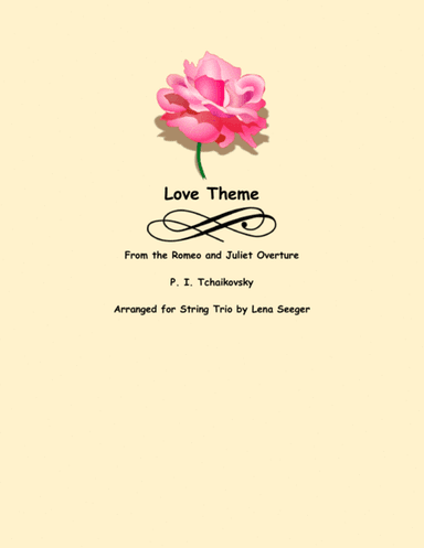 Love Theme from Romeo and Juliet (two violins and cello) (arr. Lena Seeger)