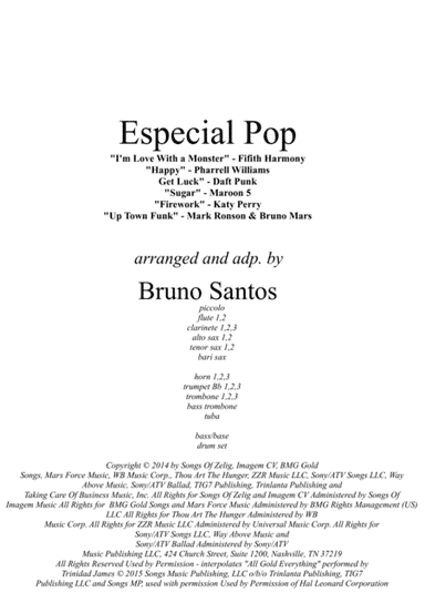 Uptown Funk (arr. Bruno Santos)