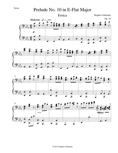 Prelude No. 10 in E-Flat Major "Eroica"