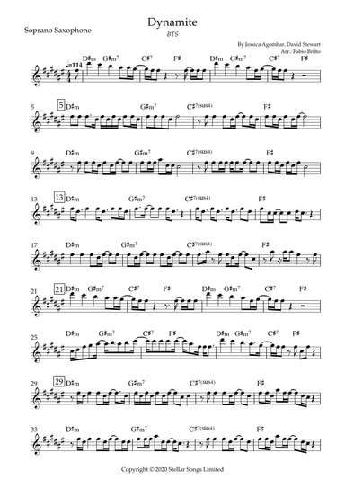 Dynamite (arr. Fabio Britto)