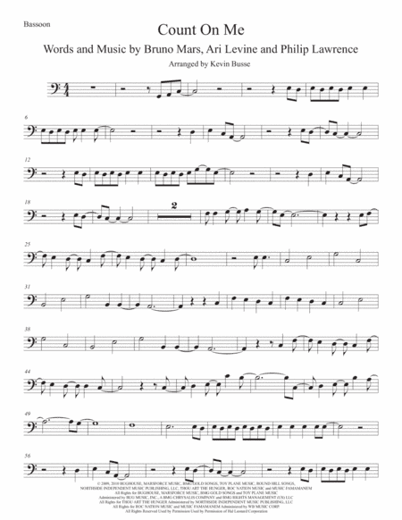 Count On Me (arr. Kevin Busse)